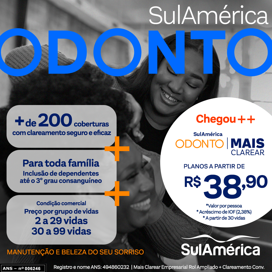 Sulamerica Odontológico Mais Clarear empresarial